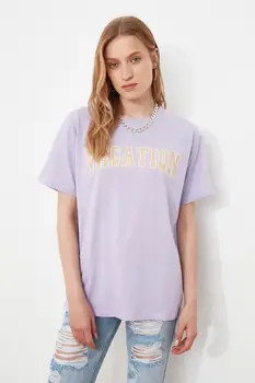 Trendyol Fant Pletene T-Shirt TWOSS21TS2682