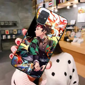 Risanka Japonske Anime Demon Slayer Primeru Telefon Za Samsung Galaxy A52 A21S A01 A11 A31 A81 A10 A20E A30 A40 A50 A70 A80 A71 A51 5G