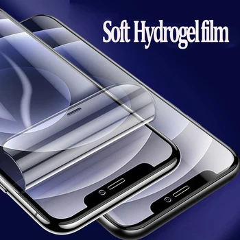5/3/1Pcs polno kritje hydrogel film za iPhone mini 12 11 pro XS Max 8 7 X XR 6 6S plus SE 2020 telefon zaščitnik zaslon zaščitna