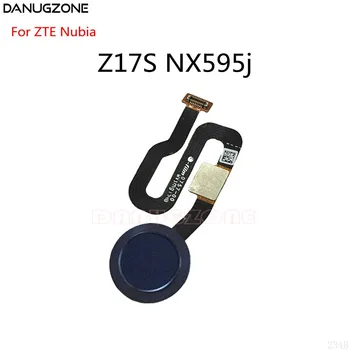 Prstnih Senzor Gumb Dotik ID Optičnega Tipko Flex Kabel Za ZTE Nubia Z17S NX595j