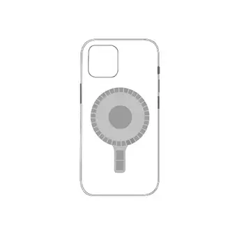 2Pcs Brezžično Polnjenje Magnet Za iPhone Mini 12 12 11 Max Pro XS XR 8 Mobilni Telefon Primeru Močno Magnetno Hrbtni Pokrovček Magsafing