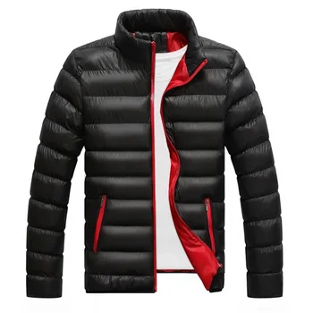 Zimska Oblačila za Moške Windproof Plus Žamet Debel Plašč Moda Topla Zimska moška Barva River Kakovosti Priložnostne Plašč
