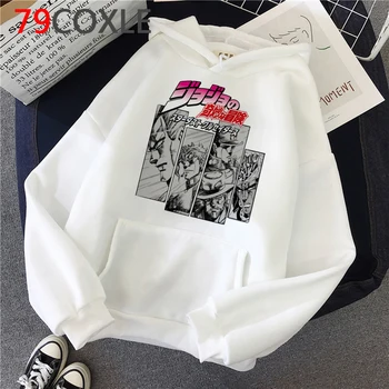 Jojo Bizarna Avantura hoodies moški grafični harajuku moški hoddies sweatshirts grunge Koreja