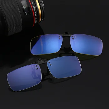 Night Vision Polarizirana Posnetek na Sončna Očala Posnetek Očala za Ribolov anti modra svetloba posnetek na očala za jasno objektiv