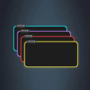 RGB Mouse Pad LED Luči Igralci iz Ozadja Velikih Mehkih Igralnih Žareče Miško, Gamer Tipkovnice Non-Slip Mouse Pad Za Gamer Dodatki