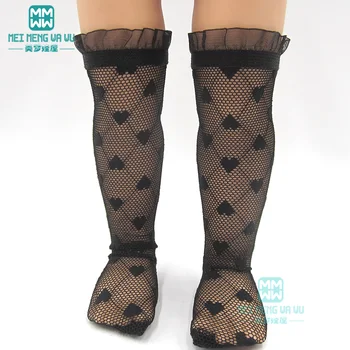 NOVA moda dolge noge Čipke nogavice nogavice za 40-43 cm Cinderell Dekle darilo