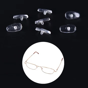50Pairs/nastavite Trajen Anti Slip Silikonski Nos Blazinice Za Očala Sunglass Stekla Spectackles 13mmx7mm