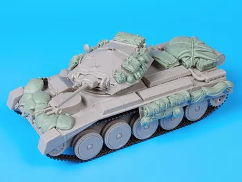 1:35 Obsega Smolo Die-cast Oklepna Vozila Tank Avto Deli Sprememba Ne Vključujejo Unpainted Tank Model 35716