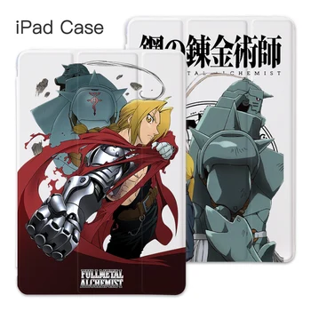 Anime za iPad 10.2 8. Generacije Cover Za iPad Zraka 4 Pro 11 Primeru 2020 Mini 5 7. v 6. 5. Pro 10.5 Zraka 2 Fullmetal Alkimist