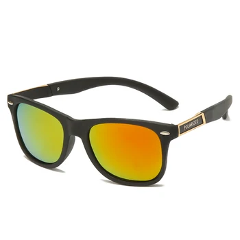 Blagovno znamko Design Polarizirana sončna Očala Letnik Moški Kvadratnih Vožnjo sončna Očala Moški Premaz Sunglass UV400 Odtenki Oculos de sol