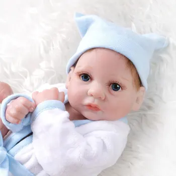 2021 NOVE NPK Simulacije Dojenčke Mini Lutke Ljubek Dojenček Fant Lutka Veren Otrok Silikonski Lutka, Rojstni dan, Darila za Igrače Za Otroke