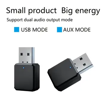 USB Bluetooth Sprejemnik 5.0 Adapter Oddajnik Bluetooth Audio Sprejemnik Bluetooth Dongle Brezžični USB Adapter Avto Dodatki