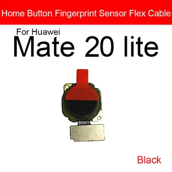 Gumb za domačo stran Za Huawei Mate 20 Lite ZU-LX1 Meni Ključ za Prepoznavanje Prstnih odtisov Senzor Flex Ploski Kabel Zamenjava rezervnih Delov