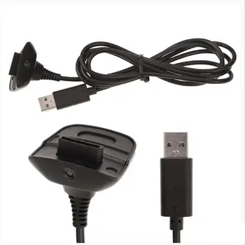 2Pcs USB Krmilnik za Igre Kabel za Polnjenje, Brezžični Krmilnik USB Gamepad Palčko Napajanje Polnilec za Xbox 360 št Obroč