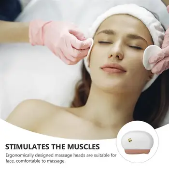 USB Nega Obraza Vibrat Massager Obraza Roller Kože, Lifting Zaostrovanje Naprava Električni Obraz Roller Stone Masaža Obraza Orodje