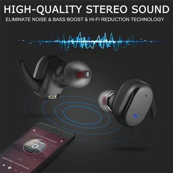 Auriculares Bluetooth Slušalke Brezžične Bluetooth Slušalke Športne Igre Slušalke Stereo Bas Z Mic Zmanjšanje Hrupa Za Huawei
