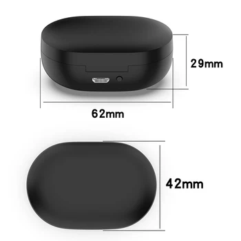 300mAh Slušalke Polnjenje Primeru Brezžični USB Kabel za Xiaomi Redmi AirDots Čepkov Polnilnik Polje Dodatki
