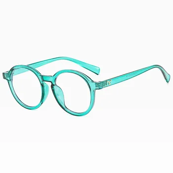 Oversize Okrogle Očala Okvirji Urad Računalnik Jasno Očala Ženske Optični Anti Modra Svetloba Očala Moških 2021 Gafas luz azul