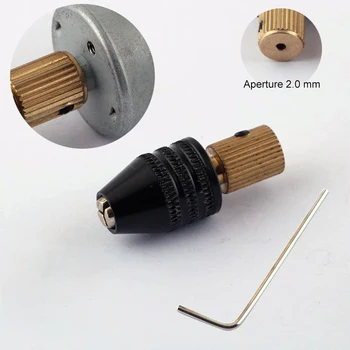 Majhen Električni Sveder Collet Micro Twist Drill Močno Žilavost Električni Prenosni Chuck Komplet z Imbus Ključa