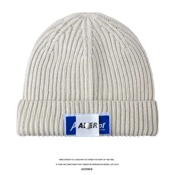 Han Guochao blagovne znamke novih sklada 2020 jeseni, zime ADER pletenje klobuk za moške in ženske s hladno skp