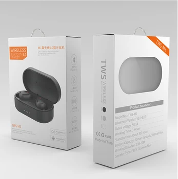 M1 TWS Bluetooth Slušalke Brezžične Čepkov 5.0 Za Redmi Gaming Slušalke Fitnes Slušnih Pripomočkov za iPhone Xiaomi Telefonov Huawei