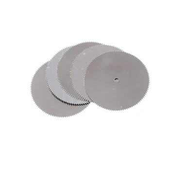 5Pcs/veliko 32mm iz Nerjavnega Jekla Ploščati Kovinski Rezanje, plošča za Rotacijski Orodja